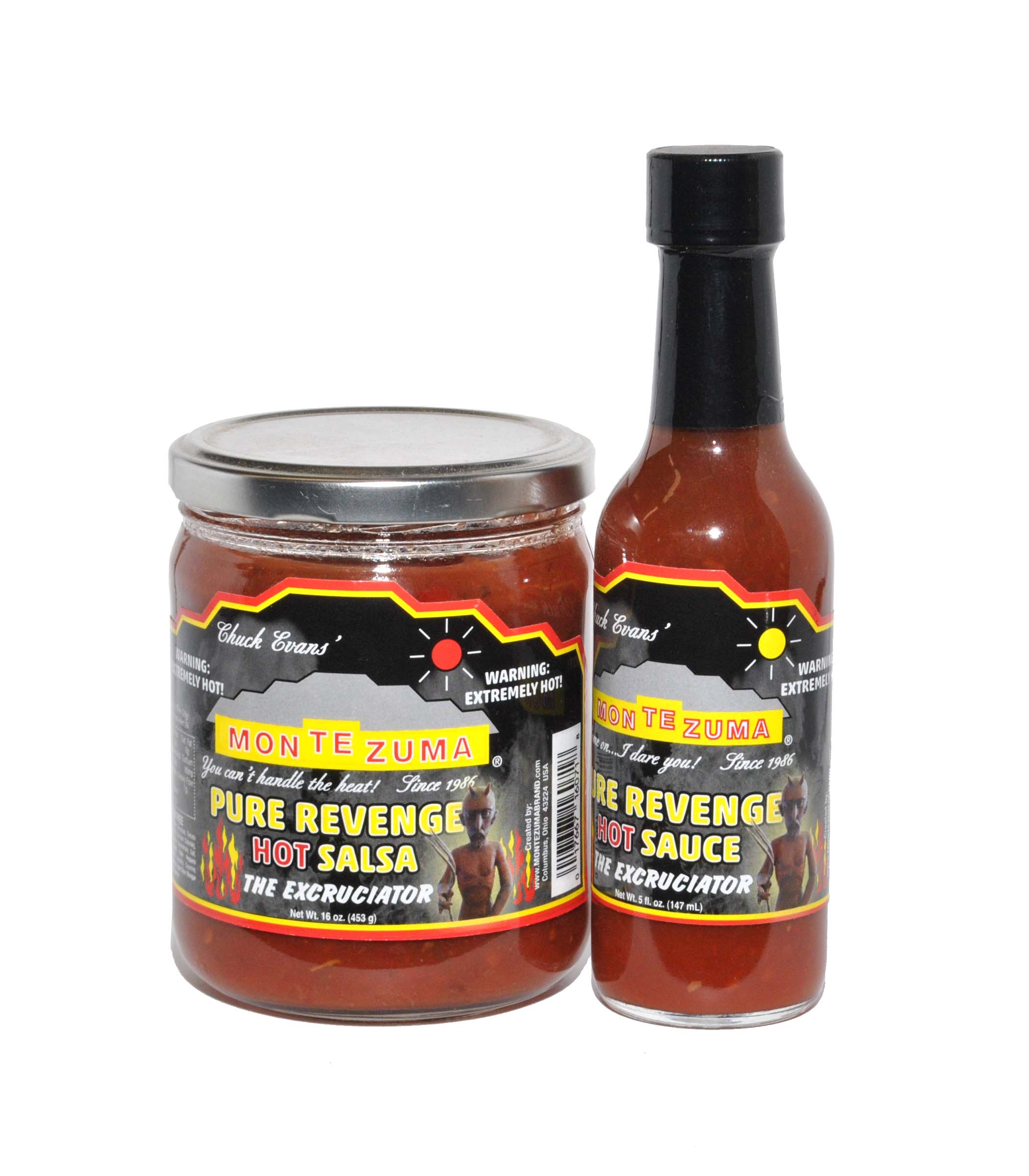 Pure Revenge Salsa and Sauce - Chuck Evans' MONTEZUMA Brand Sauces u0026 Salsas